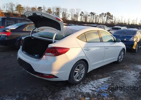 2019 Hyundai Elantra Sel из США, поврежденный, VIN 5NPD84LFXKH448950